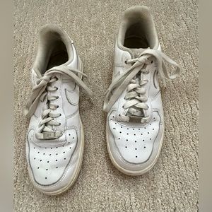 White Nike Air Force 1 women’s size 8